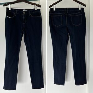 Dark Blue Denim skinny Jeans